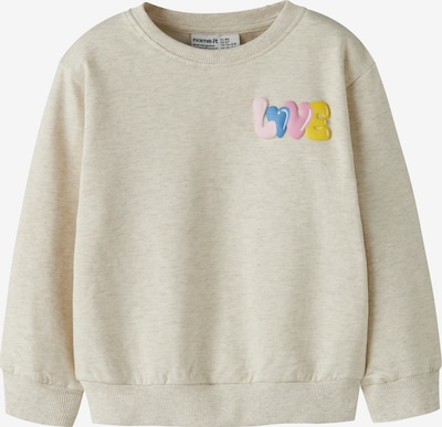 NAME IT Sweater majica 'NMFLUKA' veličine 122-128 u bež / žuta / narančasta / roza, Pregled proizvoda