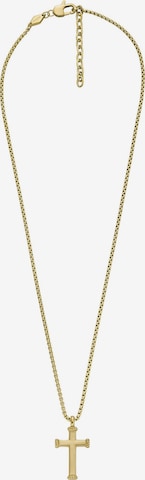 FOSSIL Necklace in Gold: front