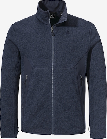 Veste en polaire fonctionnelle 'Circ Yew' Schöffel en bleu : devant