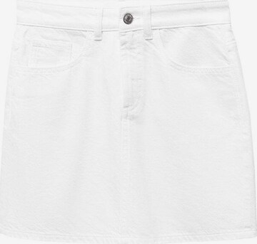 MANGO TEEN Skirt in White: front