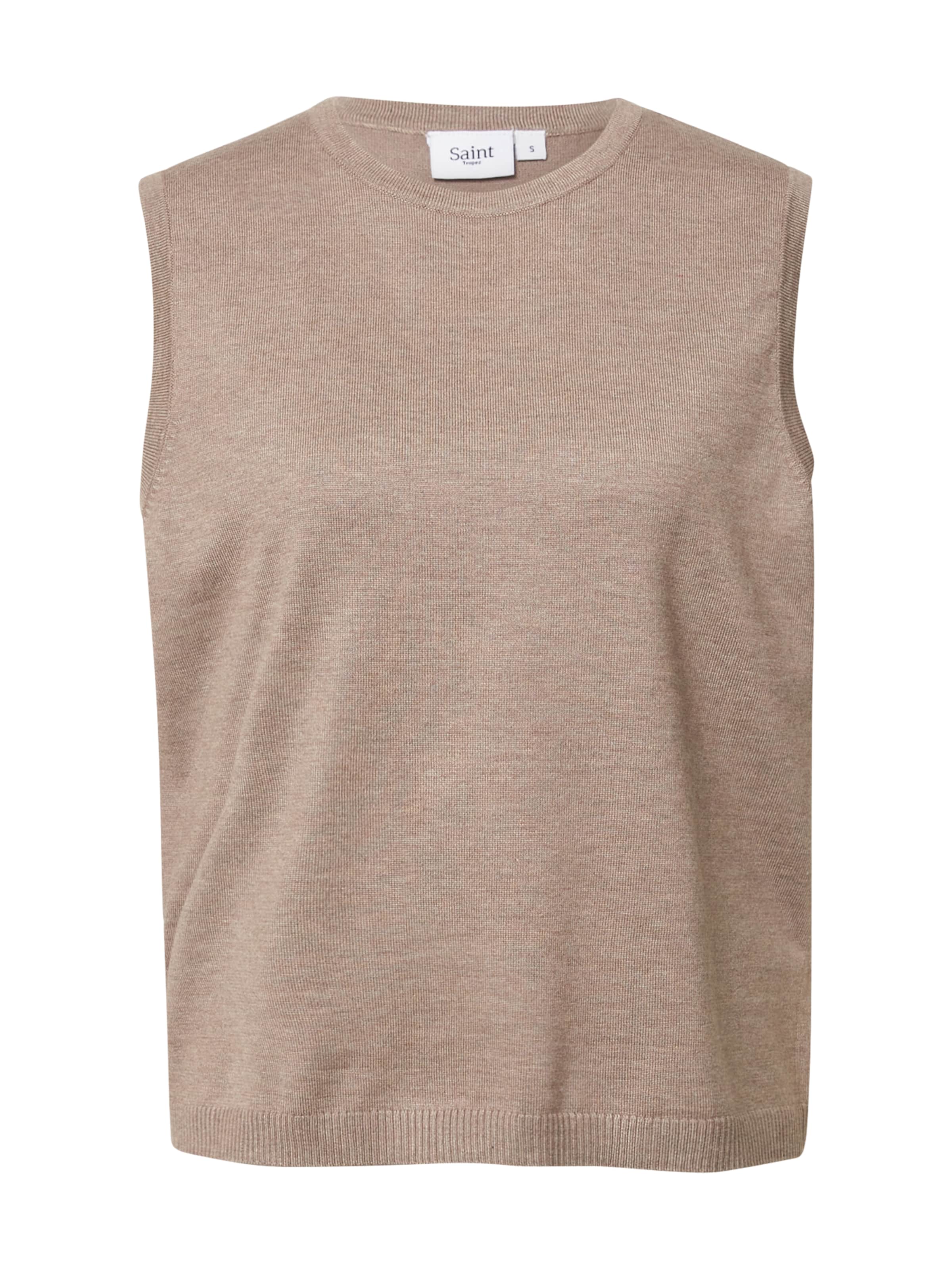 SAINT TROPEZ - Jersey 'Mila' en beige: frente