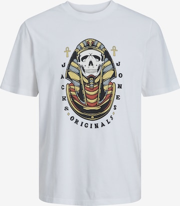 JACK & JONES T-Shirt 'HEAVENS' in Weiß: predná strana