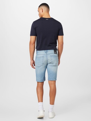 DENHAM Regular Shorts 'RAZOR' in Blau