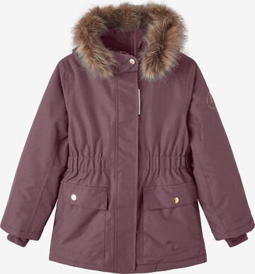 NAME IT Weatherproof jacket 'SNOW 10' in Purple: front