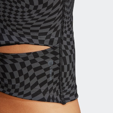 ADIDAS PERFORMANCE Sporttop 'Print Clash ' in Schwarz