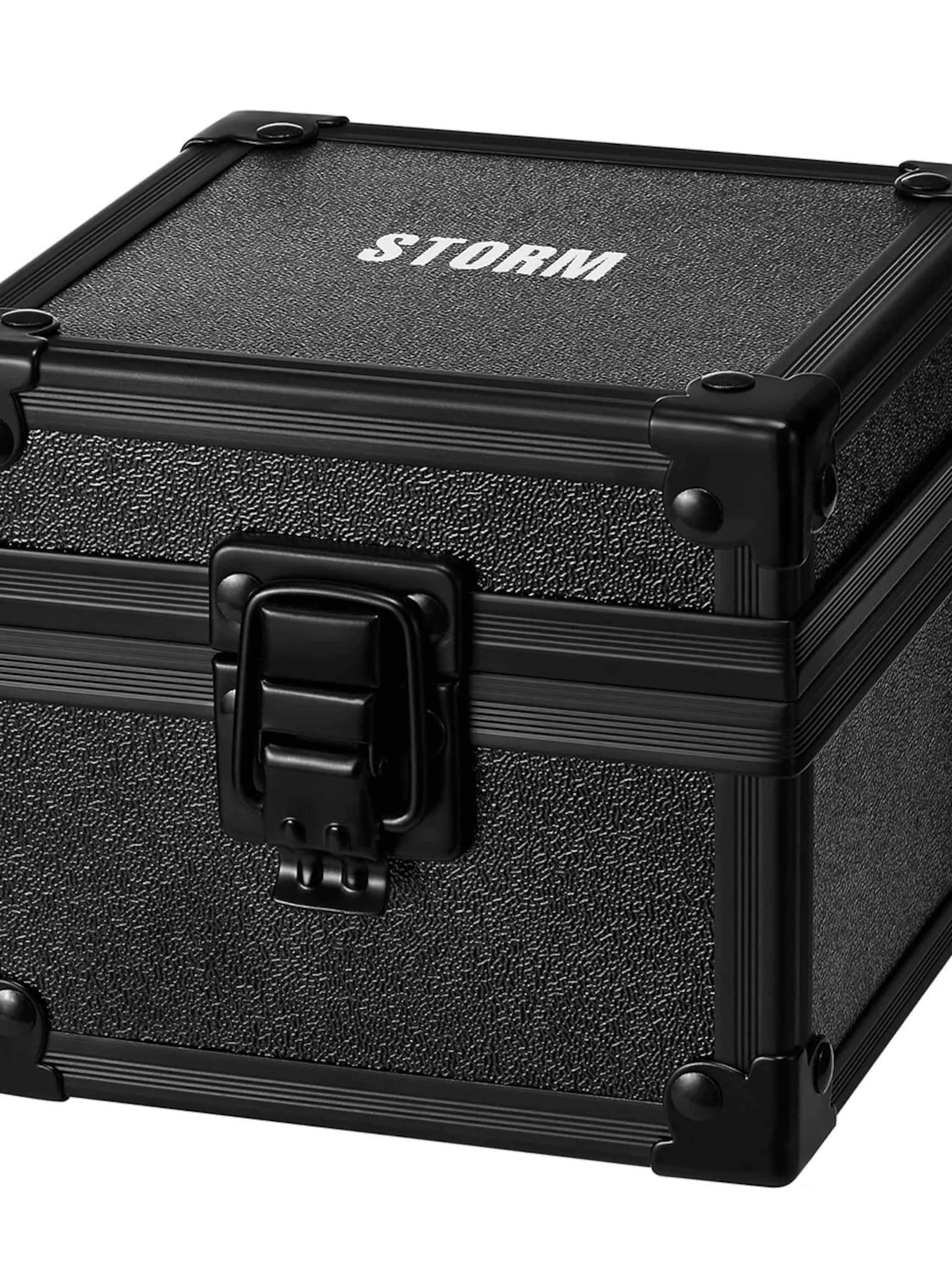 STORM Analoguhr 'Dualaton' in Schwarz