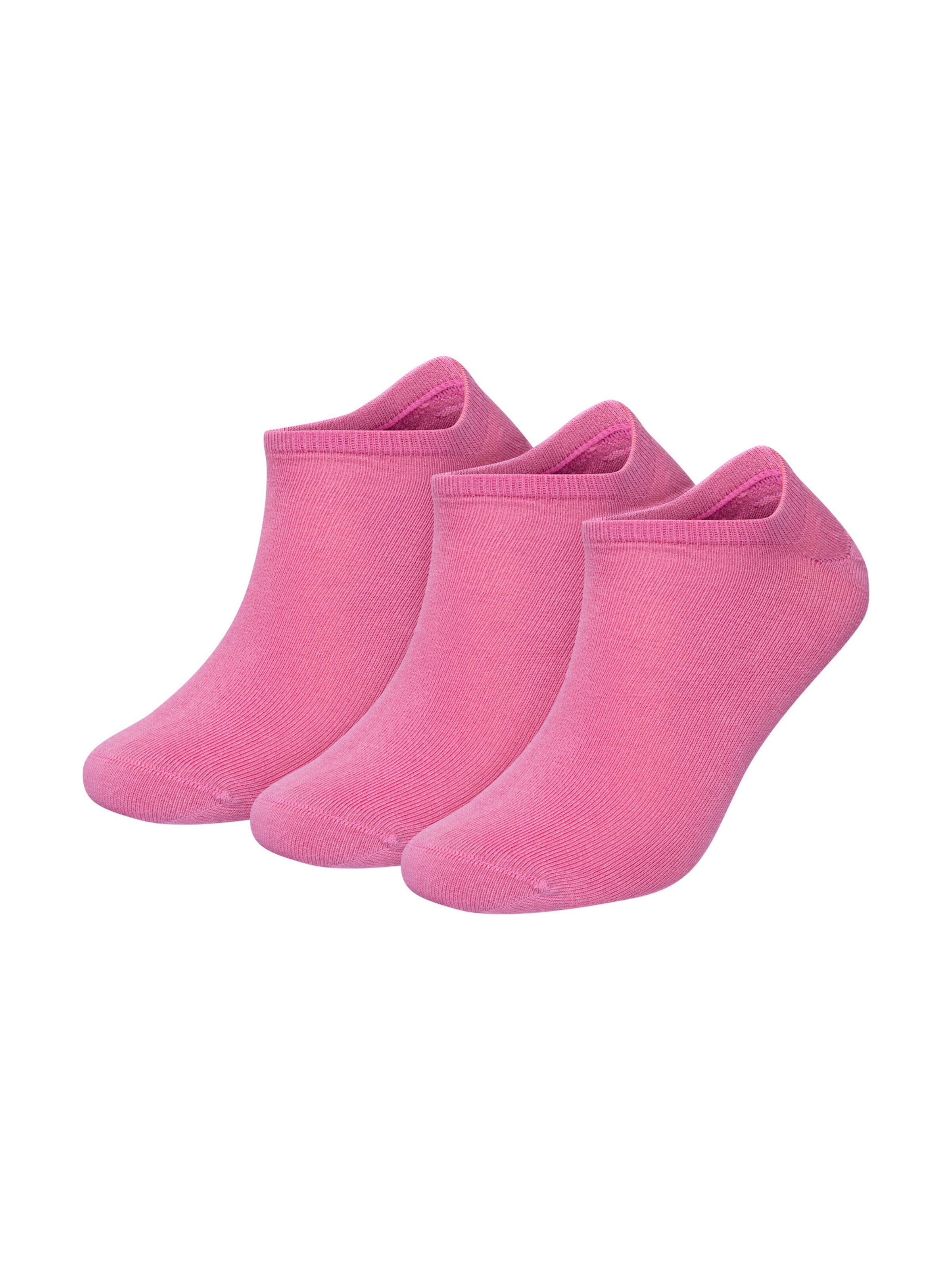 DillySocks Sneakersocken in Pink: Vorderseite
