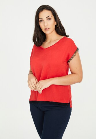 SPGWOMAN Blouse in Rood: voorkant