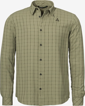 Coupe regular Chemise fonctionnelle 'Energio' Schöffel en vert : devant
