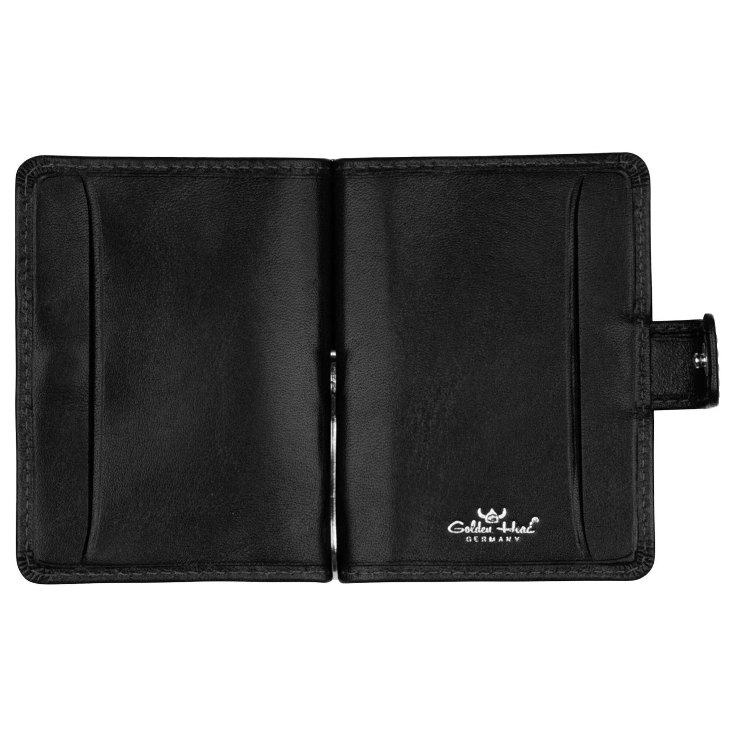 Portamonete 'Colorado' di GOLDEN HEAD in nero