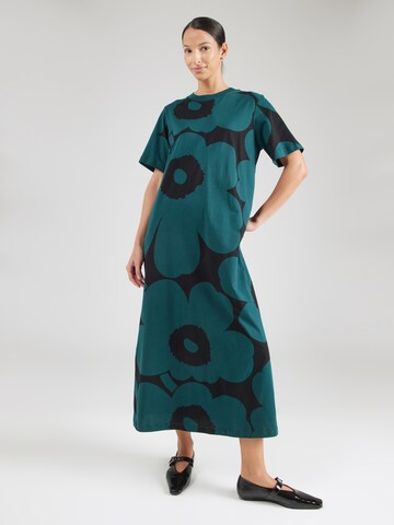 Marimekko Kleit 'PAHLO', värv roheline: eest vaates