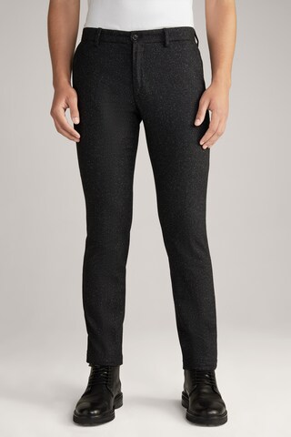 Coupe slim Pantalon 'Hank ' JOOP! en noir : devant