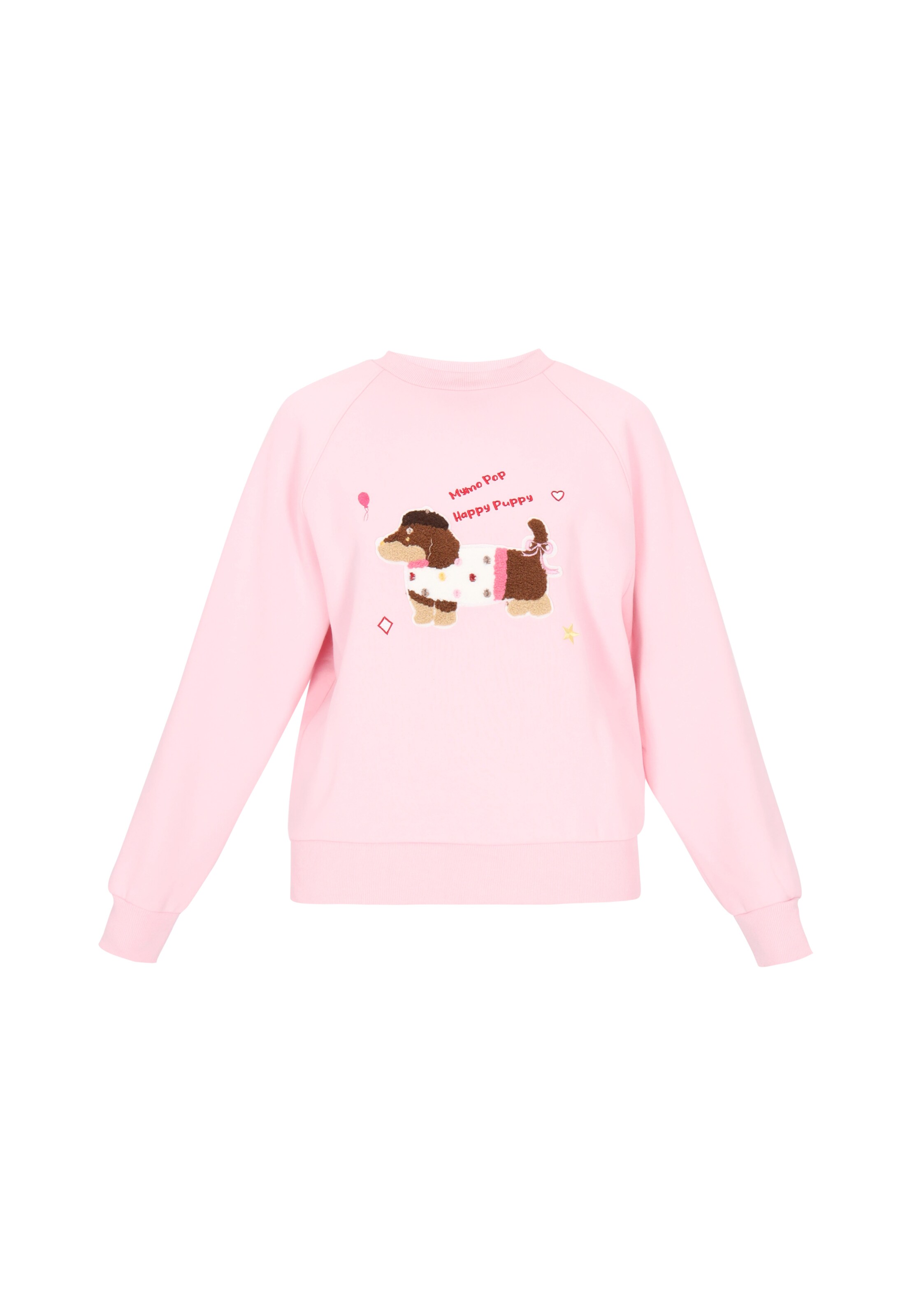 Sweat-shirt 'Pop' MYMO en rose : devant
