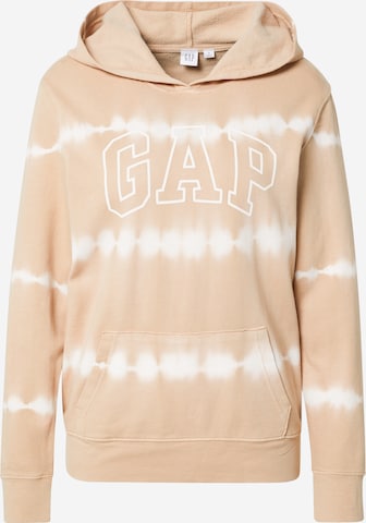 GAP Sweatshirt in Beige: predná strana