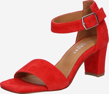 PAVEMENT Sandals 'Sinna' in Red: front