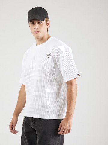 ALPHA INDUSTRIES - Camiseta en blanco: frente