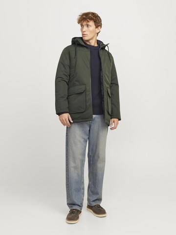 JACK & JONES Winterparka 'JWHGrand' in Groen