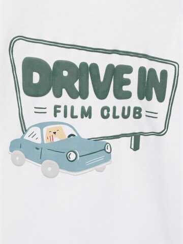 MANGO KIDS Shirt 'DRIVEIN' in White