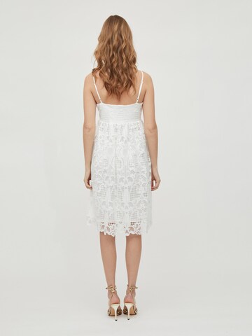 VILA Φόρεμα 'Floriana' σε λευκό