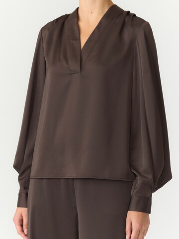 Camicia da donna 'YASPELLA' di YAS in marrone