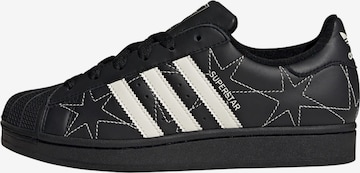 ADIDAS ORIGINALS - Zapatillas deportivas bajas 'Superstar II' en negro: frente