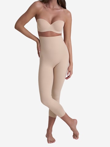 Bye Bra - Pantalón moldeador 'Sculpting Capri' en beige