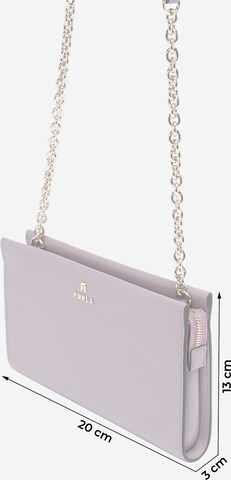 FURLA - Mala de ombro 'CAMELIA' em roxo