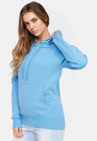 Cotton Candy Sweatshirt 'BALETHA' in Blau
