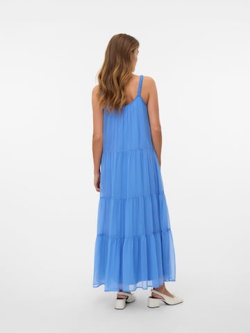 VERO MODA Jurk 'VMSmilla' in Blauw