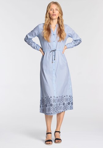 DELMAO Kleid in Blau