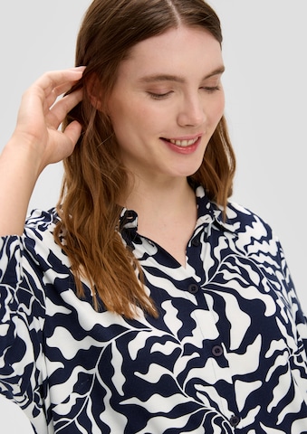 s.Oliver Red Label Plus Blouse in Blauw