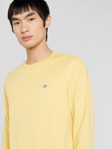 GANT Sweatshirt in Yellow