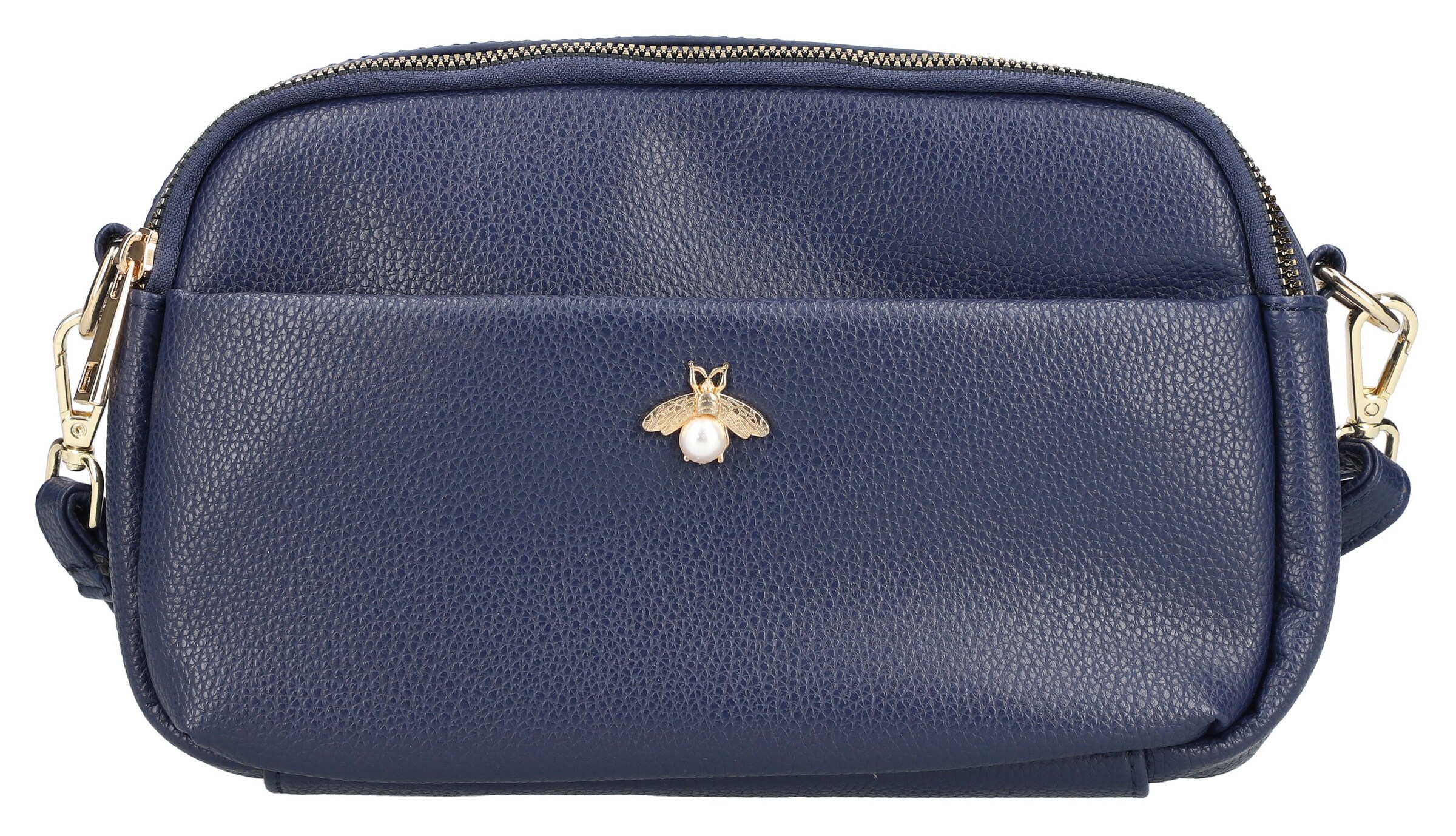Rieker Crossbody Bag in Blue: front