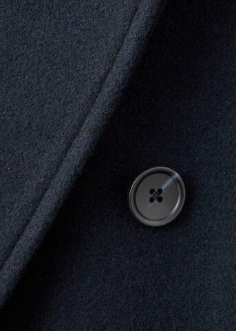 MANGO MAN Between-Seasons Coat 'Dave' in Blue