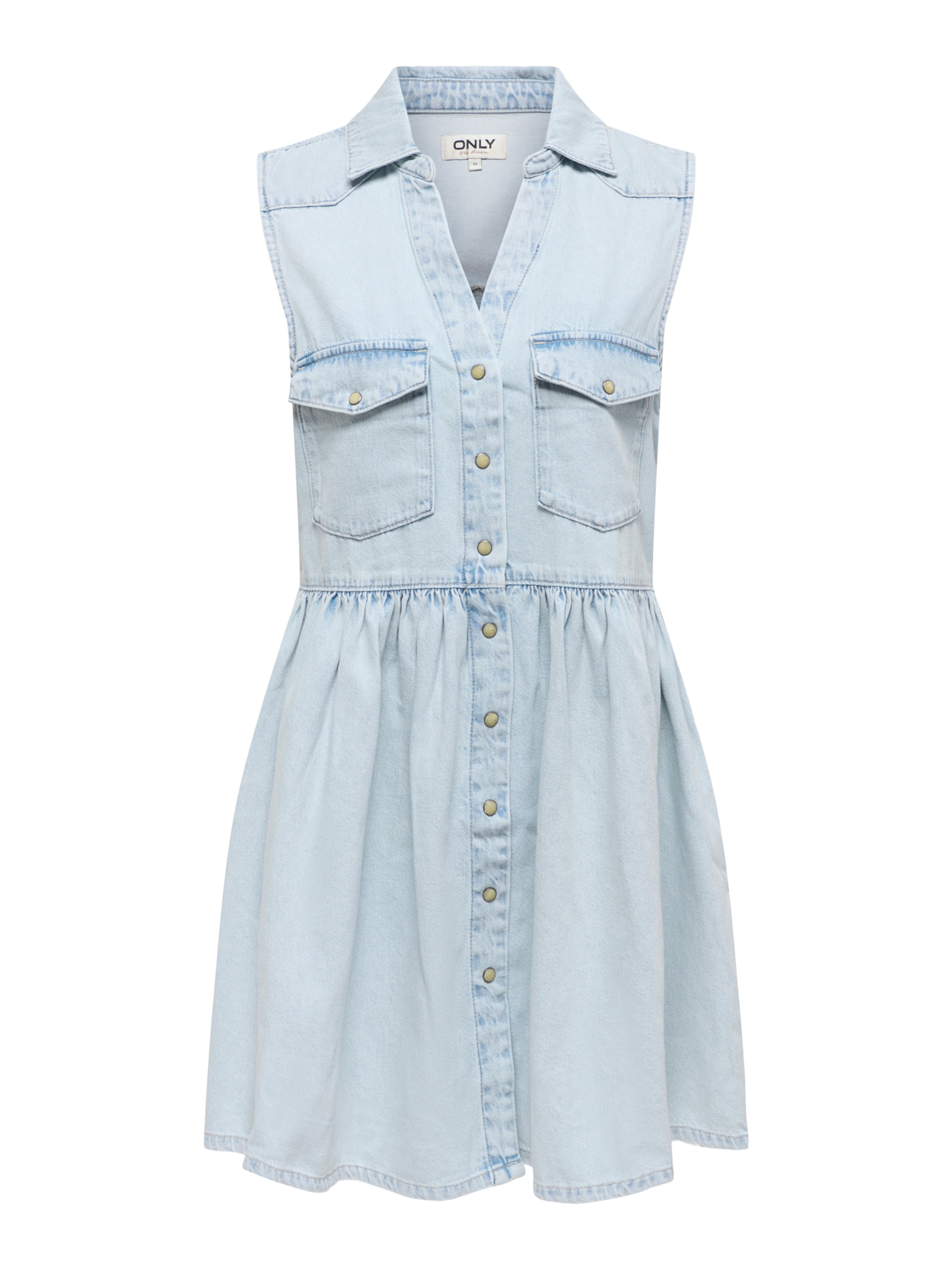 ONLY Košilové šaty 'ONLCYRUS' – modrá: přední strana