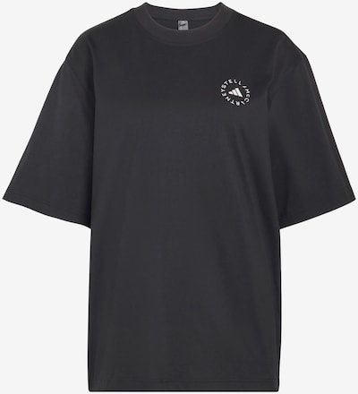 Tricou funcțional pe XXXS-XXS ADIDAS BY STELLA MCCARTNEY pe negru / alb, Vizualizare produs