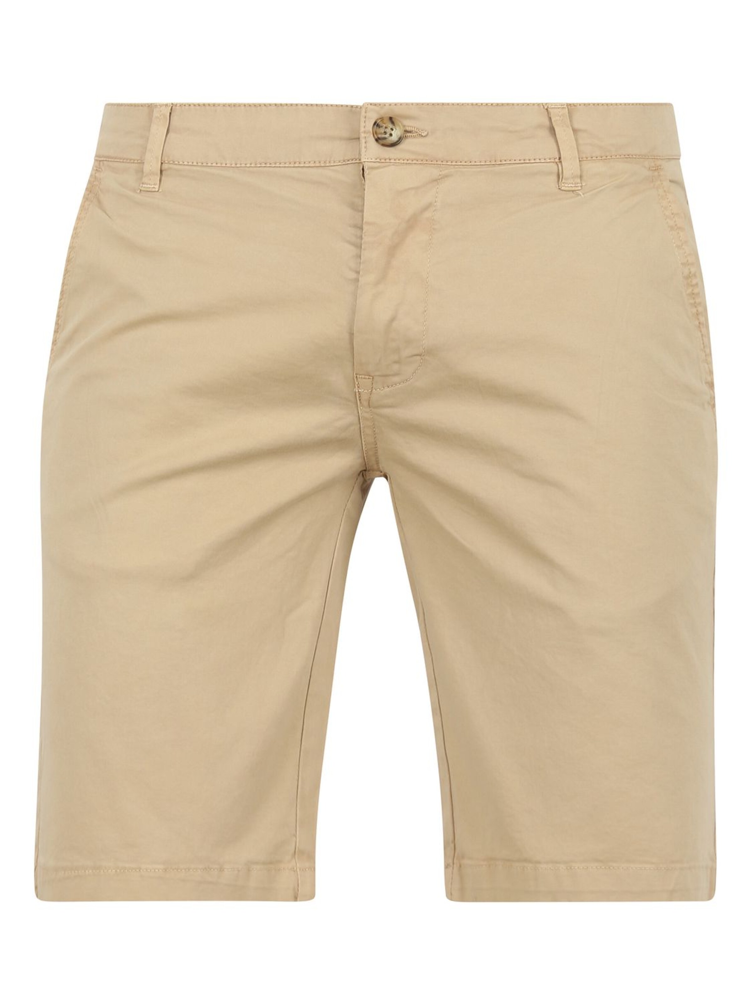 Suitable Slimfit Broek 'Berry' in Beige: voorkant