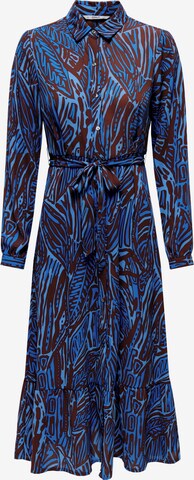 ONLY Платье-рубашка 'Alma' в Синий: спереди