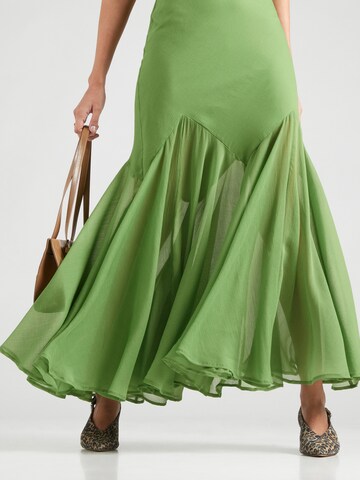 Robe de soirée TOPSHOP en vert