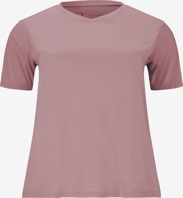 Q by Endurance T-Shirt 'Annabelle' in Braun: Vorderseite