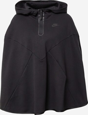 Nike Sportswear Pláštěnka – černá: přední strana