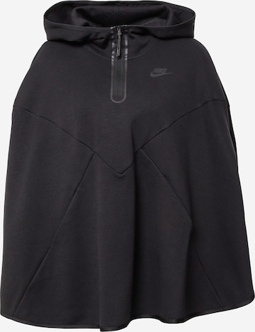 Mantellina di Nike Sportswear in nero: frontale