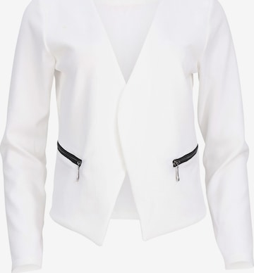 malito more than fashion Blazer in White: front