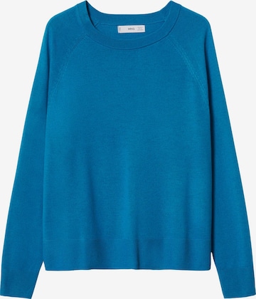 MANGO Sweater 'LUCCA' in Blue: front