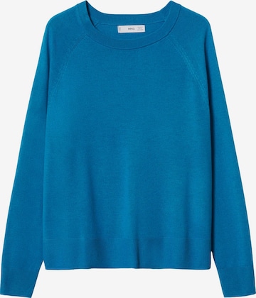 MANGO Pullover 'LUCCA' in Blau: predná strana