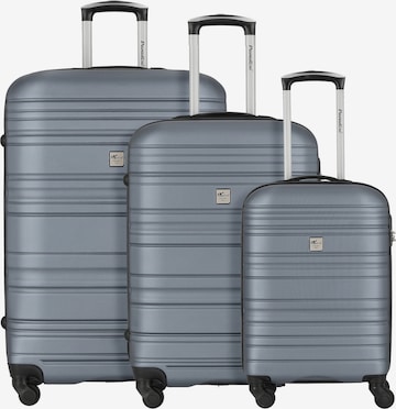 Ensemble de bagages 'Paradise' CHECK.IN en argent : devant