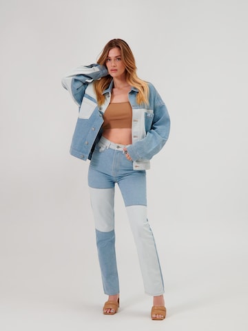 ABOUT YOU x Swalina&Linus Regular Jeans 'Juna' in Blue