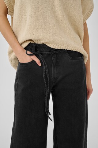 My Essential Wardrobe Wide leg Jeans 'Karo 144' in Grey