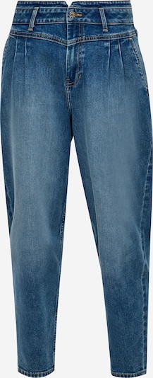 Pantaloni cu cute s.Oliver pe albastru, Vizualizare produs