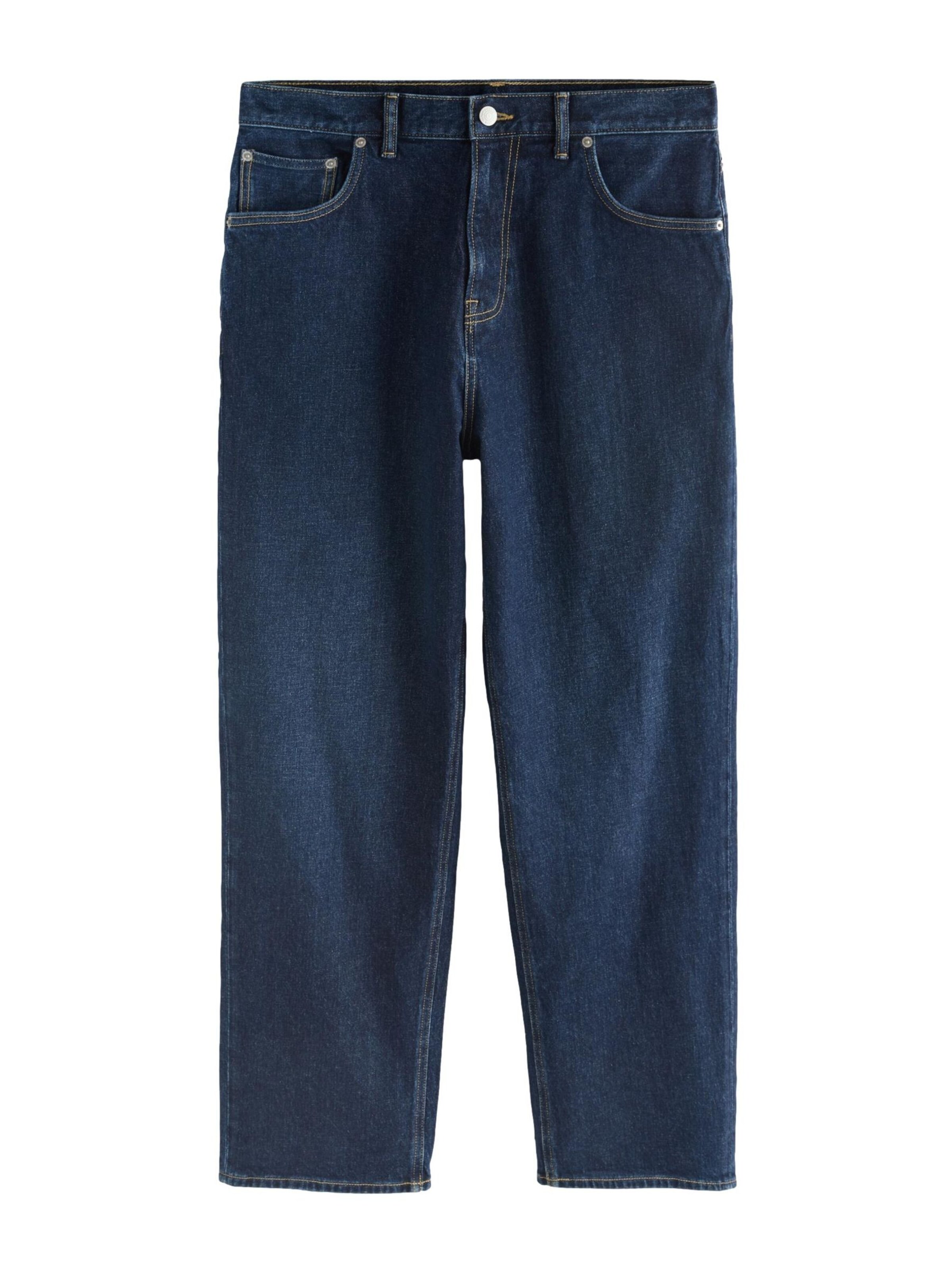 Next Baggy Jeans in Blau: Vorderseite